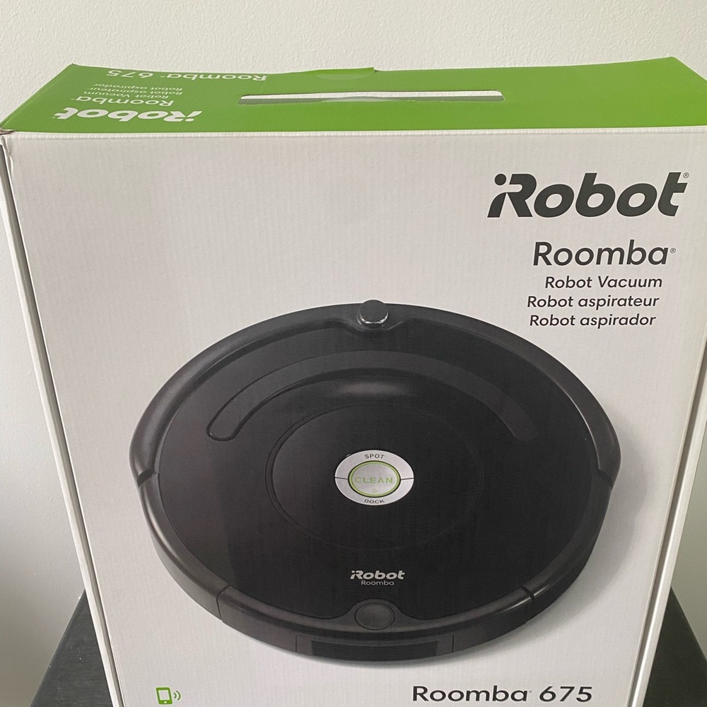 iRobot Roomba 675 Wi-Fi Connected Robot Vacuum - Black (R675020)